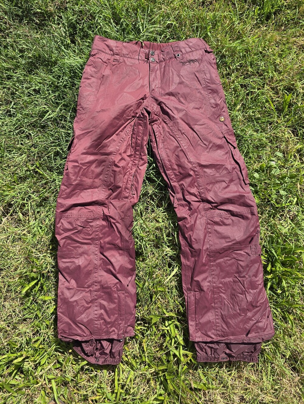 Burton Maroon Snowboard Pants